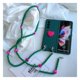 thumbnail image 2 of Cadena de mano cruzada de amor Simple 3D para Samsung Galaxy Z Fold 5 Z Fold 4 Phone Shell Z Fold 3 2, funda plegable para mujer qiuyongming unisex, 2 of 2