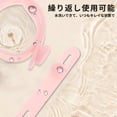 thumbnail image 4 of Unique Bargains 10pcs Reusable Cord Organizer Silicone Cable Ties Multicolor Pink, 4 of 6