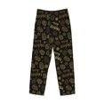 thumbnail image 5 of Balery Gold Pinecone Merry Christmas print Men's Pajama Pants,Ultra Lightweight Pjs,Lounge Pant-XX-Large, 5 of 9