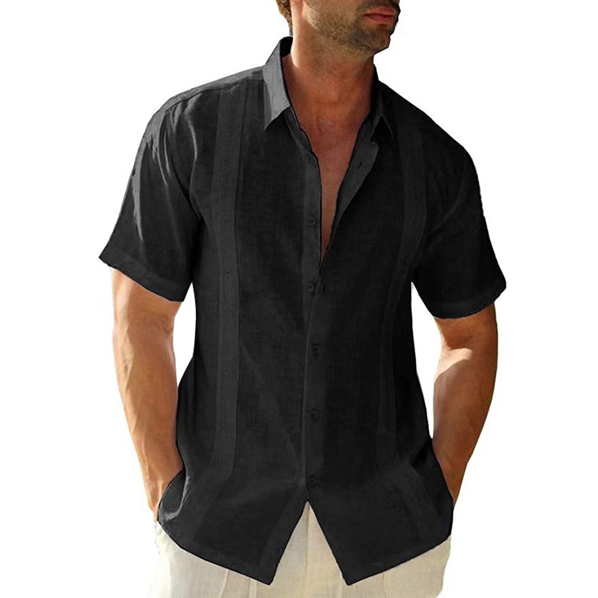 Black t shirt under button down hotsell