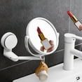 thumbnail image 3 of WIFKLSIIPG Miroir de Maquillage Pliant Rond Mural Rotatif Double Face Grossissant Miroir de Beauté Miroir de Dressing (Blanc), 3 of 8