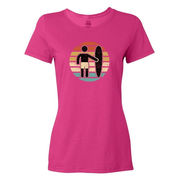 Inktastic Surfing Gift for Surfer Women's T-Shirt