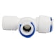 thumbnail image 2 of Conector rápido en forma de T de 3 vías con rosca macho M13 de tubo de 1/4" 3 piezas para sistema de agua RO, 2 of 4