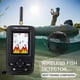 thumbnail image 5 of Sonar Detector de pesca portátil inalámbrico de mano 45 m/147 pies para pesca en hielo mar, 5 of 9
