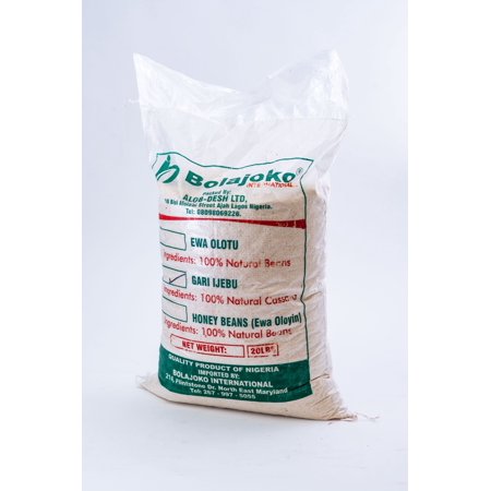 African Delights Bolajoko International Ijebu White Gari, 20lbs