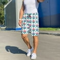 thumbnail image 7 of Kdxio Tulips Flowers Print Mens Sleep Shorts Bottoms Soft Comfy Pajama Wear Pants with Drawstring Pockets, 7 of 7