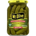 thumbnail image 2 of (12 pack) Mt. Olive Petite Snack Crunchers Kosher Dill Pickles, 16 fl oz Jar, 2 of 8