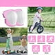 thumbnail image 4 of Rodilleras para Niños, Juego de Coderas, Equipo de Protección para Niños Pequeños, Rodilleras para Niñas y Niños con Muñequeras Rosa, 4 of 5