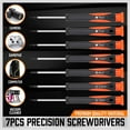 thumbnail image 4 of 124-Piece Magnetic Screwdriver Set with Plastic Racking, Precision Tools for  & Professional Use, 4 of 8