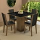 thumbnail image 2 of Juego de Comedor con Mesa y 4 Sillas Madesa Tifani Marrón/Negro, 2 of 11