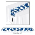 thumbnail image 6 of Beistle Blue Printed Grad Cap Paper Table Runner (Case of 12), 6 of 6
