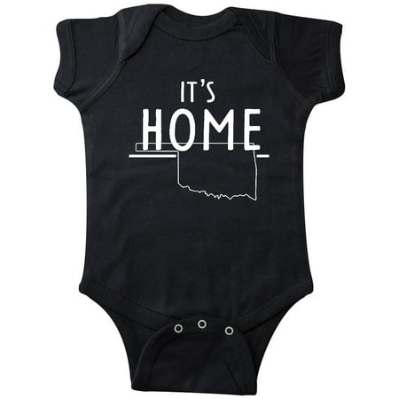 

Inktastic It s Home- State of Oklahoma outline Gift Baby Boy or Baby Girl Bodysuit