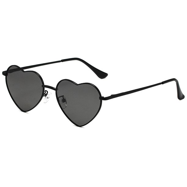 Gafas de sol polarizadas con forma de corazón para mujer Gafas de conducción antideslumbrantes para mujer