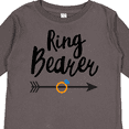 thumbnail image 4 of Inktastic Ringbearer with Arrow Boys Long Sleeve Toddler T-Shirt, 4 of 5