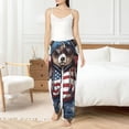 thumbnail image 6 of Lsque Patriotic Boxing Bear Art Print Women's Pajama Pants, Lounge Pant - Comfortable Home Wear,Elastic Waistband, Stylish Design-X-Large, 6 of 9