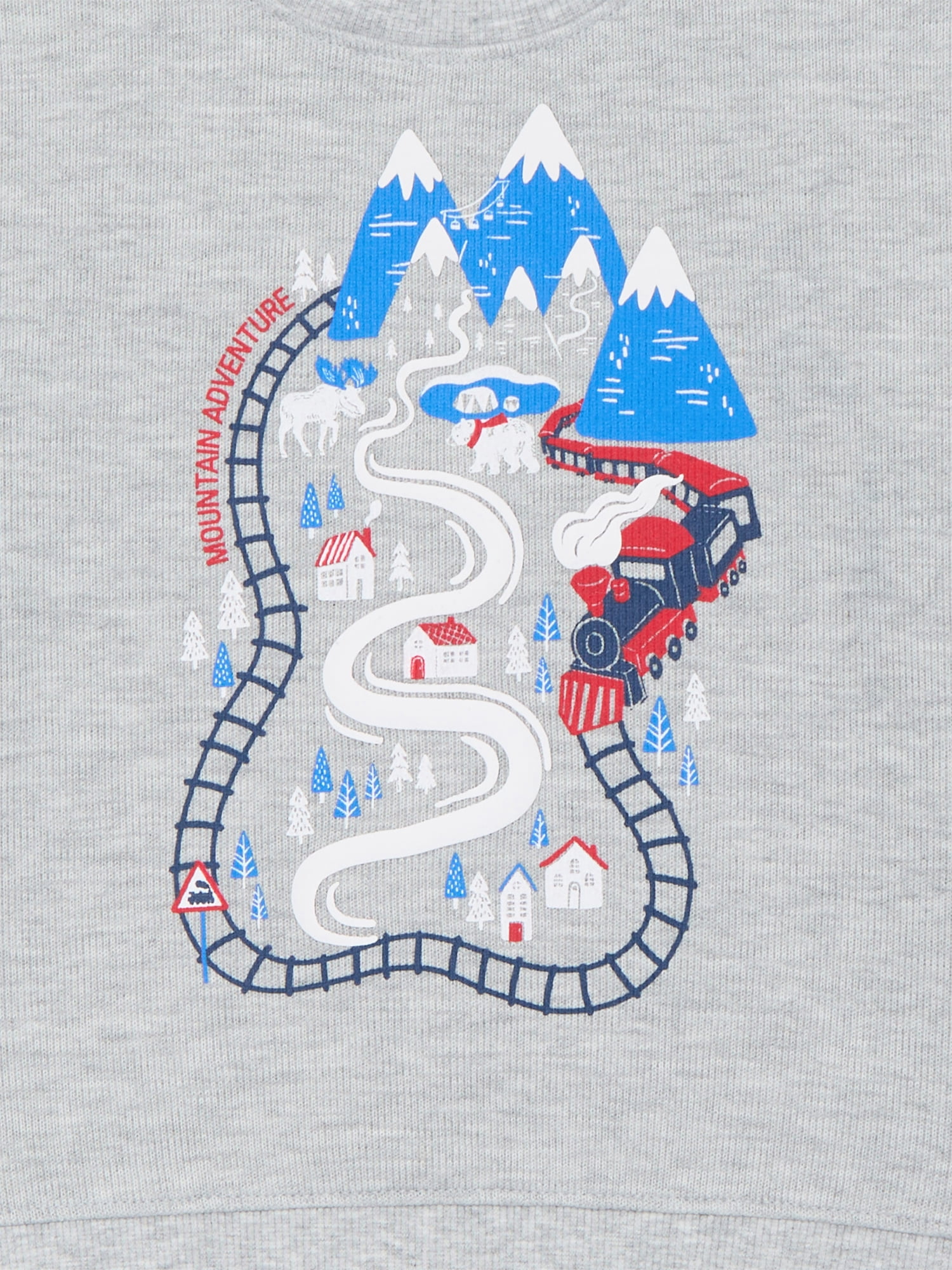 Wonder Nation Toddler Boy Long Sleeve Cozy Top, Sizes 12M-5T