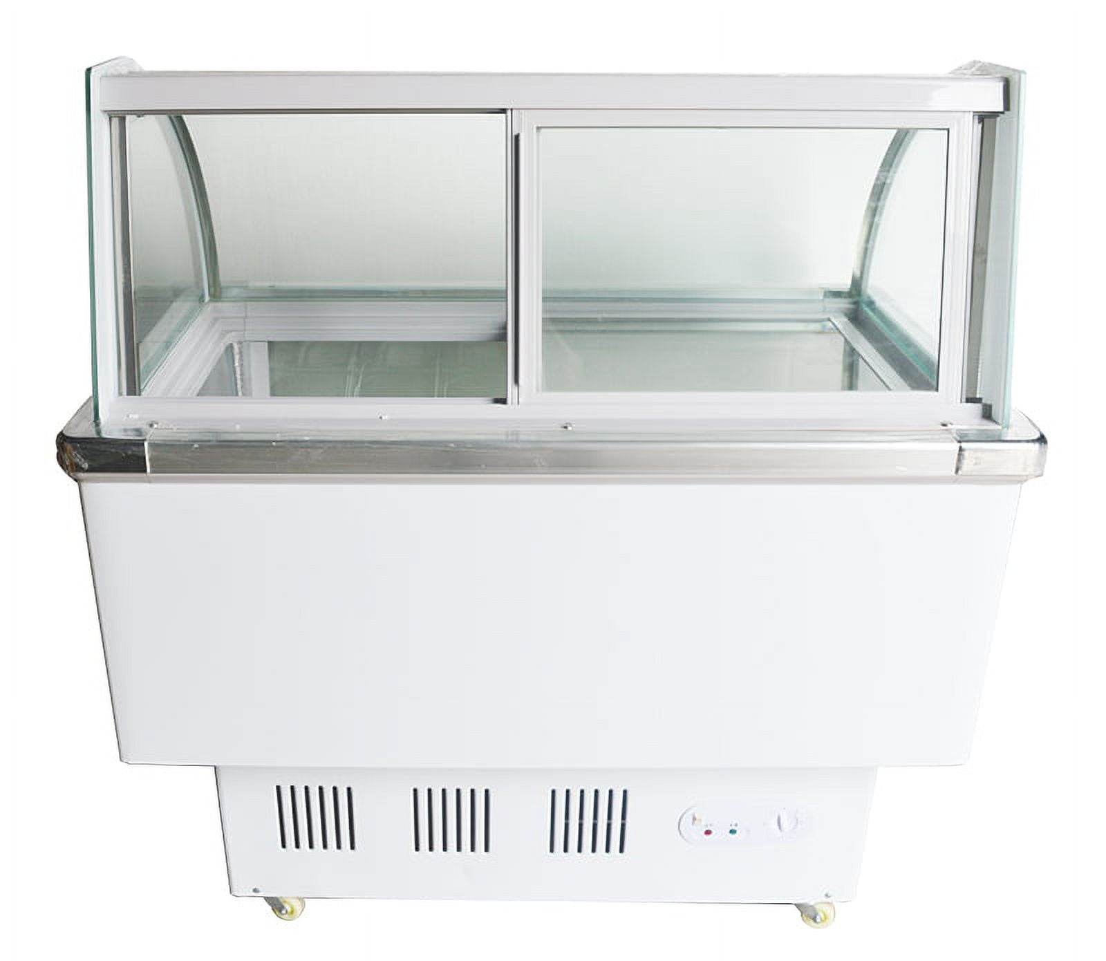 12 Boxes Hard Ice Cream Display Cabinet Freezer Square Box Commercial 220V 170L