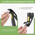 thumbnail image 6 of ABCISI Curved Cutting Jaw Toenail Clippers for Seniors for Thick Toenails, Ergonomic Large Toe Nail Clippers for Men, Long Handle Fingernail Clipper Cutter with Catcher - Black, 6 of 7