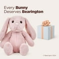 thumbnail image 5 of Bearington Snuggle Bunny The Stuffed Bunny Plush, 13.5 Inch Pink Bunny, Floppy Bunny Stuffed Animal, For Ages 1-14, 5 of 6