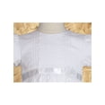 thumbnail image 2 of Girls Special Occasion 24" Cotton Christening Baptism Gown with Pin Tucking Lace and Ribbon, 2 of 4