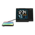 La Crosse Technology Color Projection Digital Alarm Clock with