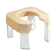 thumbnail image 3 of Bathroom Squating Stool Toilet Seat Stool Foot Stool Toilet Step Stool Compact Multifunctional Potty Stool Footrest for Bathroom Toilets gold, 3 of 9