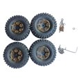 thumbnail image 1 of TISHITA 1/24 RC Tires and Wheels Rim Set for SCX24 Axi0005 Car Vehicles Crawler DIY Accs, 1 of 3