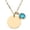 Gold, variant on Custom Name Birthstone Necklace Initial Pendant Meaningful Jewelry Birthday Anniversary For Women
