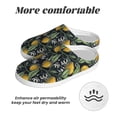 thumbnail image 6 of Lsque Hand Drawn Citrus Fruits Elegant Lemons Pattern Womens Comfort Cotton on Scuff With Memory Foam and Anti-skid Sole Slipper-35/36, 6 of 7