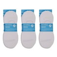 thumbnail image 2 of On the Go Men's Invisible Socks (6 Pair Pack, White), 2 of 2