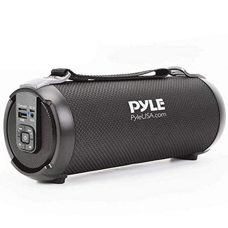 Pyle PBMSPG3BK - BoomBox Speaker System - & Portable Stereo Radio Speaker with FM Radio, MP3/USB/Micro SD Readers