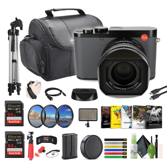 Leica Q3 43 Compact Digital Camera New 60MP Full-Frame BSI CMOS Sensor Accessories