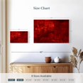 thumbnail image 4 of Elephant Stock Love Is Red Wall Art - Horizontal Canvas Wall Art - Living Room Wall Decor - Abstract Canvas - Red And Decor By Luca Brandi - 12" x 8", 4 of 8