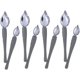 thumbnail image 1 of Herramientas de pastelería 8 piezas cuchara decorativa cucharas de chocolate de acero inoxidable DIY Sau, 1 of 5