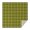 Yellow Black Checkerboard, variant on Red Black Plaid Checkered Pattern Square Tablecloth,Waterproof Square Table Cover,Wipeable Spillproof Washable Table Cover for Home Kitchen Party Decor 42"X42"(107x107cm)
