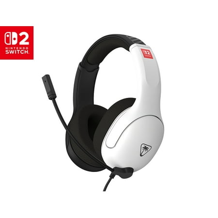 Turtle Beach Airlite™ Fit Wired Gaming Headset for Nintendo Switch™ 2, White & Black