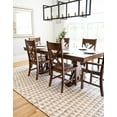 thumbnail image 4 of Unique Loom Chindi Jute Collection Area Rug (10' x 14' 1" Rectangle White/Natural), 4 of 7