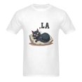 thumbnail image 4 of Childless Cat Lady Funny Cat Lover Premium T-Shirt, 4 of 5