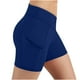 thumbnail image 5 of TaTaai Women's High Waisted Butt Lifting Yoga Shorts with Pockets Solid Stretchy Running Gym Workout Shorts Scrunch Booty Athletic Fitness Pants Gift, 5 of 8