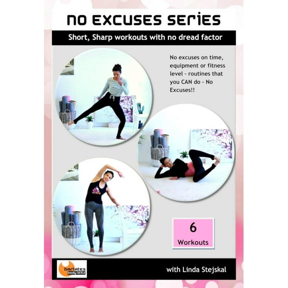 No Excuses Series 6 Workout Set - Barlates Body Blitz - DVD-R