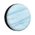 thumbnail image 1 of Fotbe Blue Marble Funda de Llanta de Repuesto con Estampado, Engrosada, Ajuste Universal para Jeep, Remolque, RV, SUV, Camión-17 inch, 1 of 6