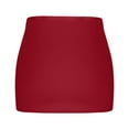 thumbnail image 5 of zhi Women's Mini Pencil Skirt - Daily Commute & Casual Outings，Red，M, 5 of 6