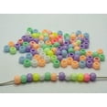 thumbnail image 5 of U8MO 500 Mixed Pastel Color Acrylic Round Pony Beads 6X4mm for Kids Craft Kandi Brace, 5 of 8
