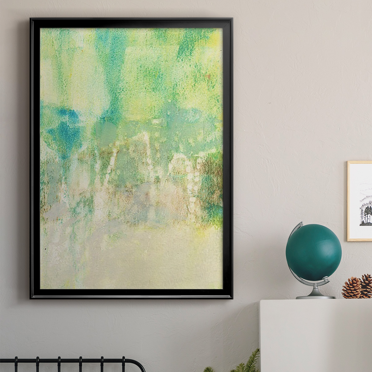 Serus II Premium Framed Print, in Gold, Black, or Silver - Ready to Hang