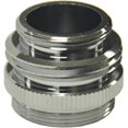 thumbnail image 1 of 10513 Garden Hose Adapter 27M & F To .75 In., Chrome, 1 of 1