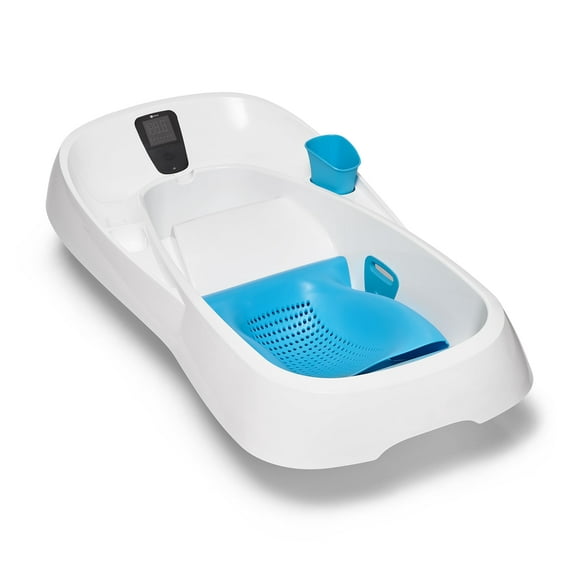 Bañera para bebés 4 mamás Cleanwater Tub 3 en 1 con termómetro digital
