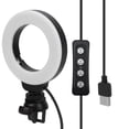 thumbnail image 4 of LED Dimmable Ring Light, Brightness Adjustable Ring Light USB Charging 4 Inch  For Online Education For Teaching For Live Broadcast For Conference, 4 of 8
