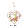 thumbnail image 3 of Ganfancp Colgante Decorativo Navideño de Madera Adecuado para Puertas de Árboles de Navidad y Chimeneas Artículos En Liquidación 1X Colgante, 3 of 6
