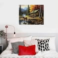 thumbnail image 4 of ONETECH Living The Dream by Chuck Black Oil Painting Art Poster Wall Art Paintings Canvas Wall Decor Home Decor Living Room Decor Aesthetic Prints  Frame-style, 4 of 4