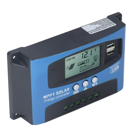 

12V 24V Solar Charge Controller Low Heat Generation LCD Display MPPT Solar Charge Controller Internal Overcurrent Protection For Street Lighting 100A